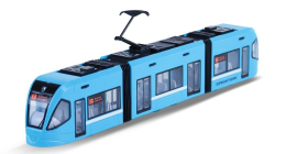 Moderní plastová tramvaj Rappa
