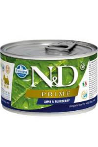 n-d-dog-prime-adult-lamb-blueberry-mini-140g n-d-dog-prime-adult-lamb-blueberry-mini-140g