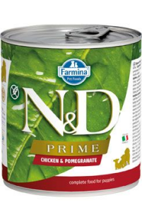 N&D DOG PRIME Puppy Chicken & Pomegranate 285g N&D DOG PRIME Puppy Chicken & Pomegranate 285g
