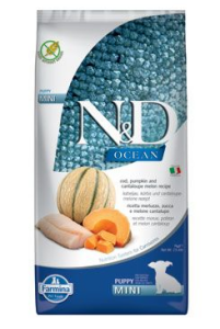 N&D OCEAN DOG Puppy Mini Codfish & Pumpkin & Melon 7kg N&D OCEAN DOG Puppy Mini Codfish & Pumpkin & Melon 7kg