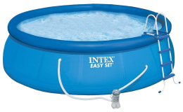 Bazén Intex Easy Set 4,57 x 1,22 m kompletset s filtrací Bazén Intex Easy Set 4,57 x 1,22 m kompletset s filtrací