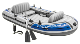 Nafukovací člun Intex Excursion 4 set