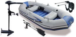 Nafukovací člun Intex Mariner 3 Set Nafukovací člun Intex Mariner 3 Set