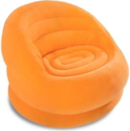 Nafukovací křeslo Intex Lumi chair oranžová 68577 Nafukovací křeslo Intex Lumi chair oranžová 68577
