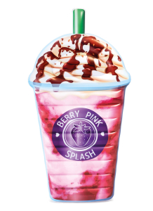 Nafukovací lehátko do vody Intex Berry Pink Splash (58777) Nafukovací lehátko do vody Intex Berry Pink Splash (58777)