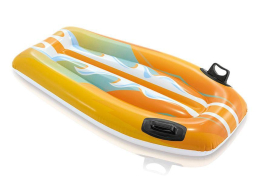 Nafukovací lehátko do vody Intex Surf Žlutá Nafukovací lehátko do vody Intex Surf Žlutá
