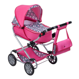 New Baby kočárek pro panenky 2v1 Růženka New Baby kočárek pro panenky 2v1 Růženka