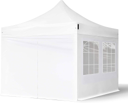 Nůžkový stan 3 x 3 m (bílý) Nůžkový stan 3 x 3 m (bílý)