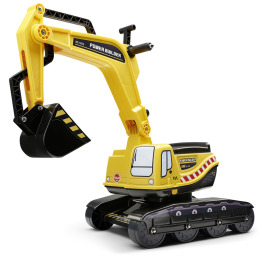 Odstrkovadlo bagr Power Builder s odklopným sedátkem Odstrkovadlo bagr Power Builder s odklopným sedátkem