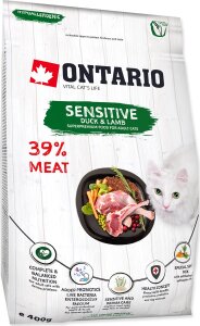 Ontario Cat Sensitive/Derma 0,4 kg Ontario Cat Sensitive/Derma 0,4 kg