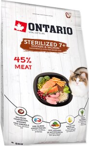 ONTARIO Cat Sterilised 7+ 2 kg ONTARIO Cat Sterilised 7+ 2 kg