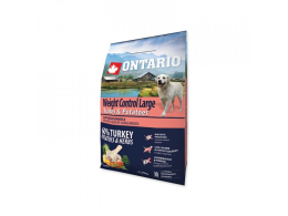 ONTARIO Dog Large Weight Control Turkey & Potatoes & Herbs 2,25 kg ONTARIO Dog Large Weight Control Turkey & Potatoes & Herbs 2,25 kg