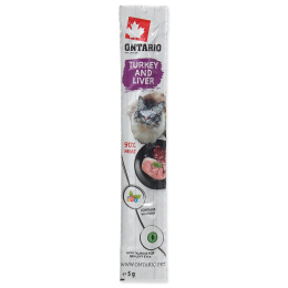 Ontario Stick for Cats Turkey & Liver 5 g Ontario Stick for Cats Turkey & Liver 5 g