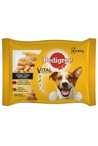 Pedigree kapsa masový výběr s mrkví ve šťávě 4 x 100 g Pedigree kapsa masový výběr s mrkví ve šťávě 4 x 100 g