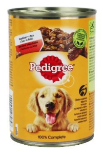 Pedigree konzerva Adult hovězí ve šťávě 400 g Pedigree konzerva Adult hovězí ve šťávě 400 g
