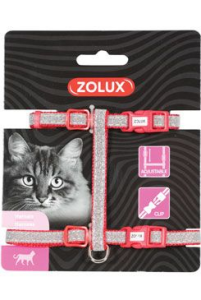postroj-kocka-shiny-nylon-cerveny-zolux postroj-kocka-shiny-nylon-cerveny-zolux
