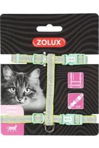 postroj-kocka-shiny-nylon-zeleny-zolux postroj-kocka-shiny-nylon-zeleny-zolux