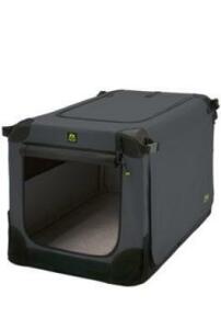 Přepravka MAELSON pro psy nylon 92x64x64 cm | černá Přepravka MAELSON pro psy nylon 92x64x64 cm | černá