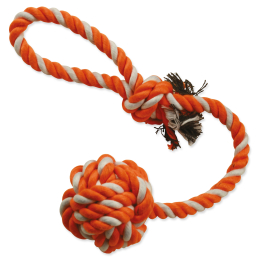 Přetahovadlo Dog Fantasy Házecí oranžovo-bílé 45 cm Přetahovadlo Dog Fantasy Házecí oranžovo-bílé 45 cm