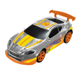 RC auto v plechovce Hot Wheels Stříbrné RC auto v plechovce Hot Wheels Stříbrné