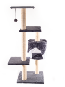 Škrabadlo pro kočky Hawaj 112 cm tmavě šedá Škrabadlo pro kočky Hawaj 112 cm tmavě šedá