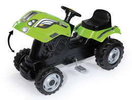 lapací traktor Smoby Farmer XL s vozíkem zelený lapací traktor Smoby Farmer XL s vozíkem zelený