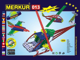 Stavebnice Merkur M013 Vrtulník Stavebnice Merkur M013 Vrtulník