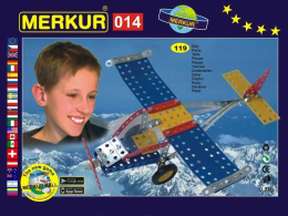 Stavebnice Merkur M014 Letadlo Stavebnice Merkur M014 Letadlo