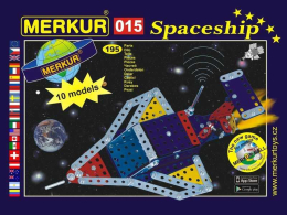 Stavebnice Merkur M015 Raketoplán Stavebnice Merkur M015 Raketoplán