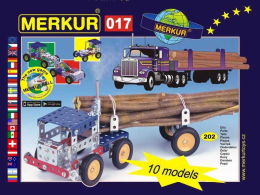 Stavebnice Merkur M017 Kamion Stavebnice Merkur M017 Kamion