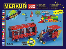 Stavebnice Merkur M032 železniční modely Stavebnice Merkur M032 železniční modely