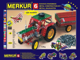 Stavebnice Merkur M6 Stavebnice Merkur M6