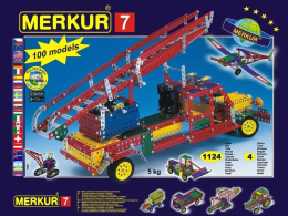 Stavebnice Merkur M7 Stavebnice Merkur M7