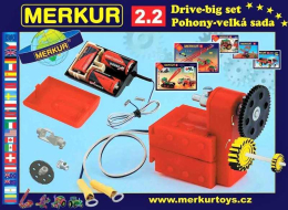 Stavebnice Merkur M2.2 Pohony a převody Stavebnice Merkur M2.2 Pohony a převody