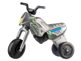 Teddies Odrážedlo Enduro Yupee Policie velké | stříbrné Teddies Odrážedlo Enduro Yupee Policie velké | stříbrné