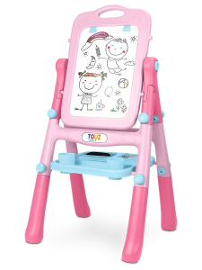 Toyz oboustranná edukační tabule pink Toyz oboustranná edukační tabule pink