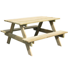 Trigano Stoleček dřevěný Funny Picnic Trigano Stoleček dřevěný Funny Picnic