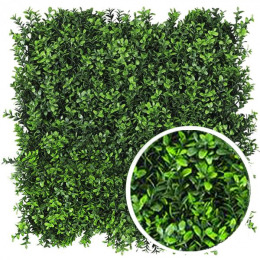 Umělý živý plot stěna | Buxus Long Premium 100 x 100 cm Umělý živý plot stěna | Buxus Long Premium 100 x 100 cm