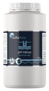 Úprava pH bazénové vody GUAa POOL pH minus 2,8 kg
