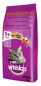 Whiskas Dry s hovězím masem a játry 14 kg Whiskas Dry s hovězím masem a játry 14 kg