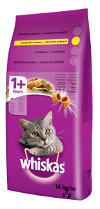 Whiskas Dry s kuřecím masem a játry 14 kg Whiskas Dry s kuřecím masem a játry 14 kg