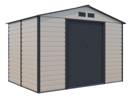 Zahradní domek G21 GAH 529 - 277 x 191 cm béžovo šedý Zahradní domek G21 GAH 529 - 277 x 191 cm béžovo šedý
