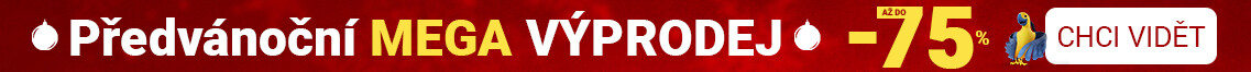 PŘEDVÁNOČNÍ MEGA VÝPRODEJ