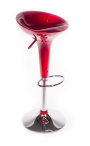 Barová židle CL-1213 RED (červená) - 1 kus Barová židle CL-1213 RED (červená) - 1 kus
