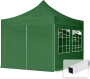 Nůžkový stan 3 x 3 m zelený Nůžkový stan 3 x 3 m zelený