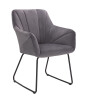 Židle Hawaj CL-19004 tmavě šedá
