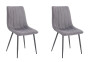 2 x Židle Hawaj CL-19036 tmavě šedá