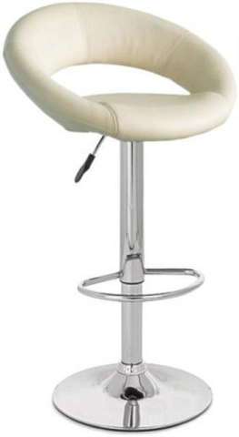 Levně Barová židle Signal Krokus C-300 krémová