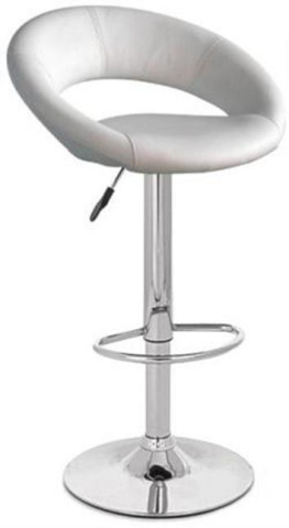 Levně Barová židle CL-3230 WT bílá