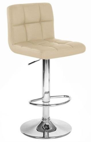 Levně Barová židle CL-3232-1 WT krémová